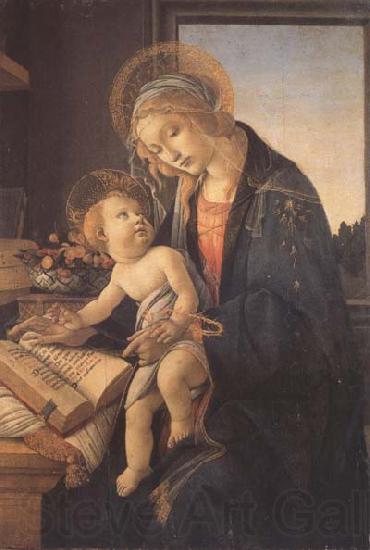 Sandro Botticelli Madonna and child or Madonna of the book Germany oil painting art